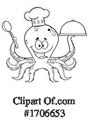 Octopus Clipart #1706653 by Hit Toon