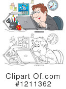 Office Clipart #1211362 by Alex Bannykh
