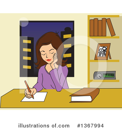 Royalty-Free (RF) Office Clipart Illustration by David Rey - Stock Sample #1367994