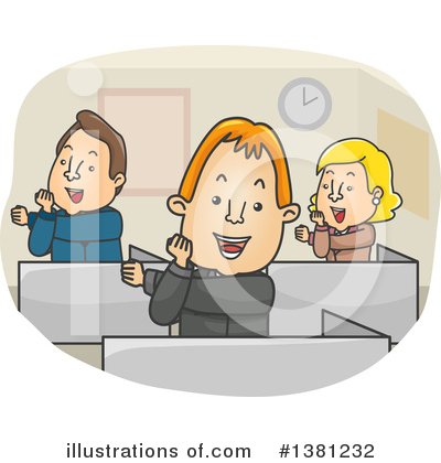 Business People Clipart #1381232 by BNP Design Studio