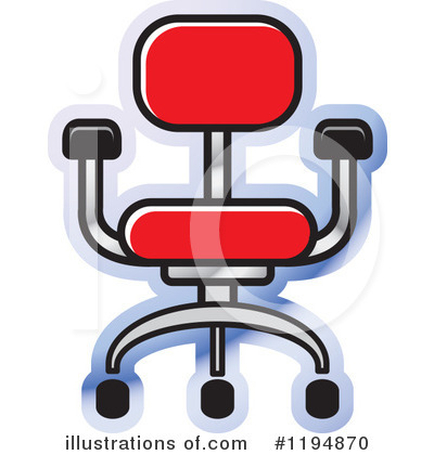 Royalty-Free (RF) Office Icon Clipart Illustration by Lal Perera - Stock Sample #1194870