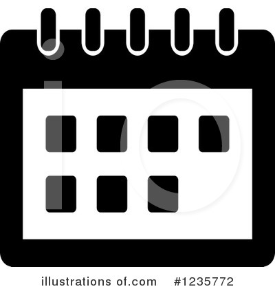 Calendar Clipart #1235772 by Vector Tradition SM