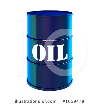 Royalty-Free (RF) Oil Barrel Clipart Illustration by ShazamImages - Stock Sample #1059479