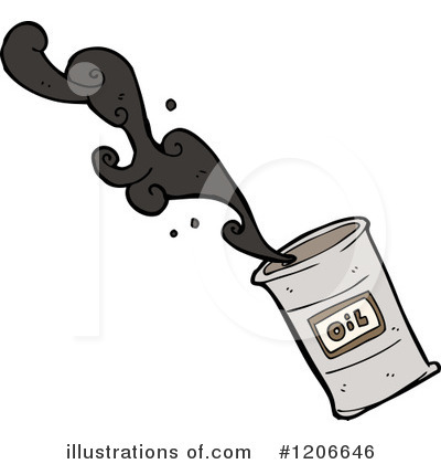 Royalty-Free (RF) Oil Barrel Clipart Illustration by lineartestpilot - Stock Sample #1206646