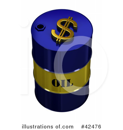 Royalty-Free (RF) Oil Barrel Clipart Illustration by stockillustrations - Stock Sample #42476
