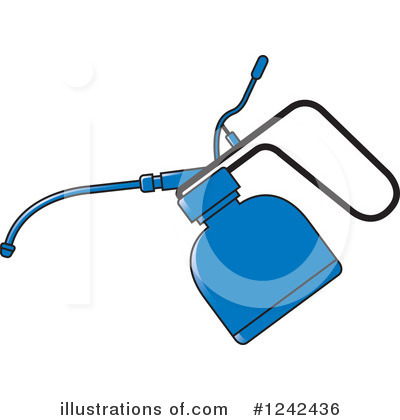 Royalty-Free (RF) Oil Can Clipart Illustration by Lal Perera - Stock Sample #1242436
