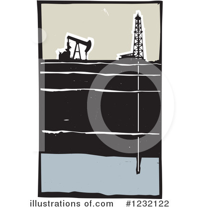 Oil Drill Clipart #1232122 by xunantunich