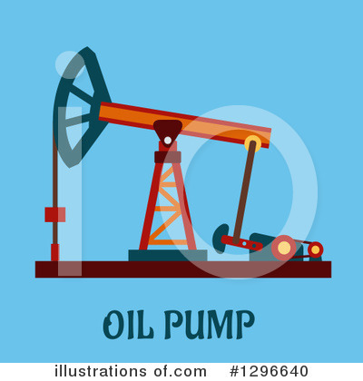 Pump Jack Clipart #1296640 by Vector Tradition SM