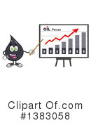 Oil Drop Mascot Clipart #1383058 by Hit Toon