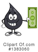 Oil Drop Mascot Clipart #1383060 by Hit Toon