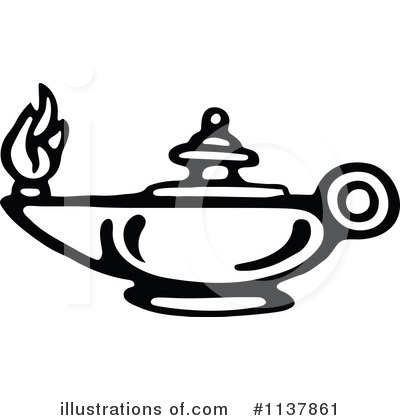 Oil Lamp Clipart #1137861 by Prawny Vintage