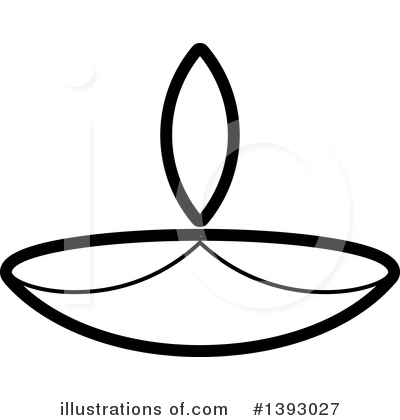 Royalty-Free (RF) Oil Lamp Clipart Illustration by Lal Perera - Stock Sample #1393027