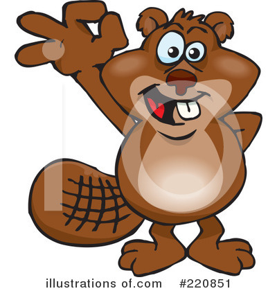 Royalty-Free (RF) Ok Clipart Illustration by Dennis Holmes Designs - Stock Sample #220851