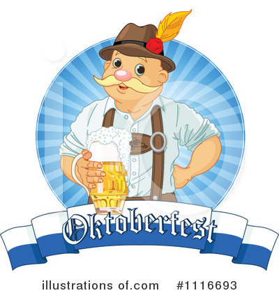 Royalty-Free (RF) Oktoberfest Clipart Illustration by Pushkin - Stock Sample #1116693
