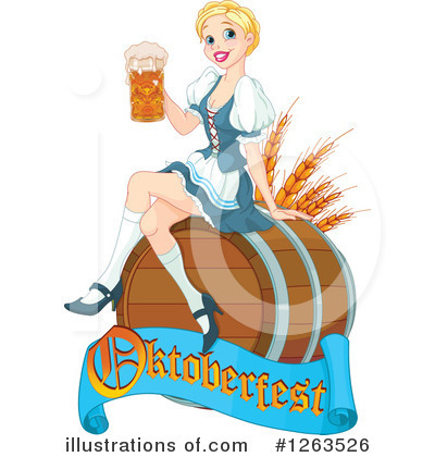 Royalty-Free (RF) Oktoberfest Clipart Illustration by Pushkin - Stock Sample #1263526