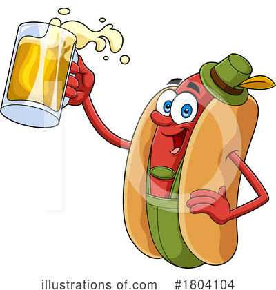 Alcohol Clipart #1804104 by Hit Toon