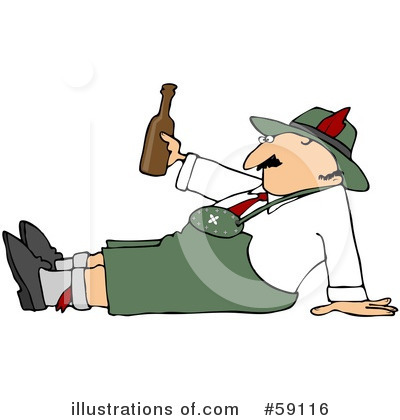 Royalty-Free (RF) Oktoberfest Clipart Illustration by djart - Stock Sample #59116