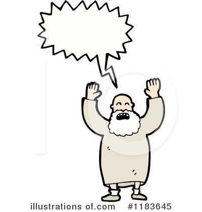 Royalty-Free (RF) Old Man Clipart Illustration by lineartestpilot - Stock Sample #1183645