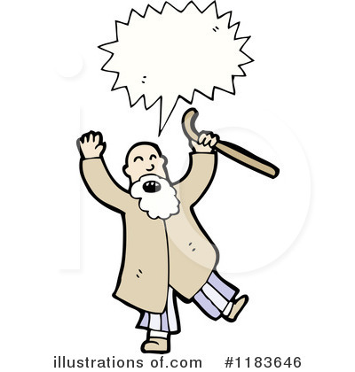 Royalty-Free (RF) Old Man Clipart Illustration by lineartestpilot - Stock Sample #1183646