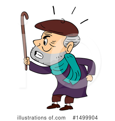 Old Man Clipart #1499904 by BNP Design Studio