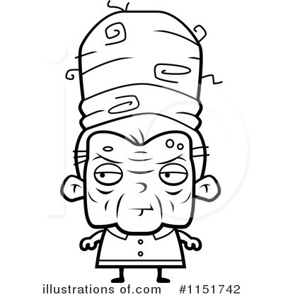 Royalty-Free (RF) Old Woman Clipart Illustration by Cory Thoman - Stock Sample #1151742