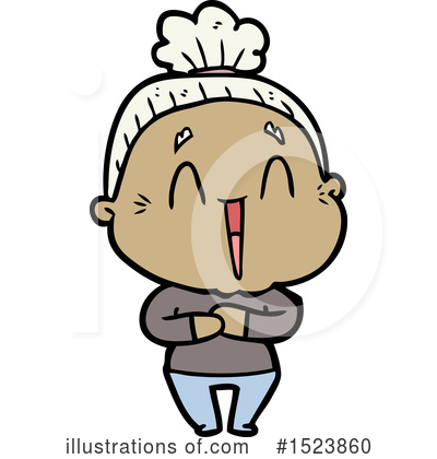 Royalty-Free (RF) Old Woman Clipart Illustration by lineartestpilot - Stock Sample #1523860