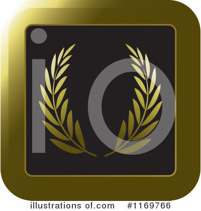 Royalty-Free (RF) Olive Branch Clipart Illustration by Lal Perera - Stock Sample #1169766
