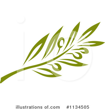 Royalty-Free (RF) Olive Clipart Illustration by Vector Tradition SM - Stock Sample #1134505