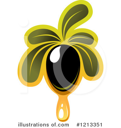 Royalty-Free (RF) Olive Clipart Illustration by Vector Tradition SM - Stock Sample #1213351