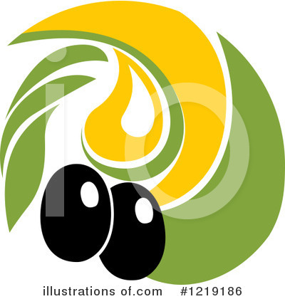 Royalty-Free (RF) Olive Clipart Illustration by Vector Tradition SM - Stock Sample #1219186