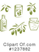 Olive Clipart #1237882 by Vector Tradition SM