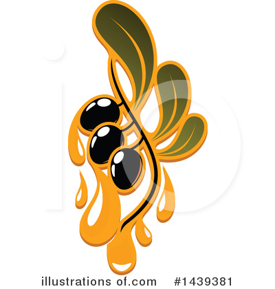 Royalty-Free (RF) Olive Clipart Illustration by Vector Tradition SM - Stock Sample #1439381