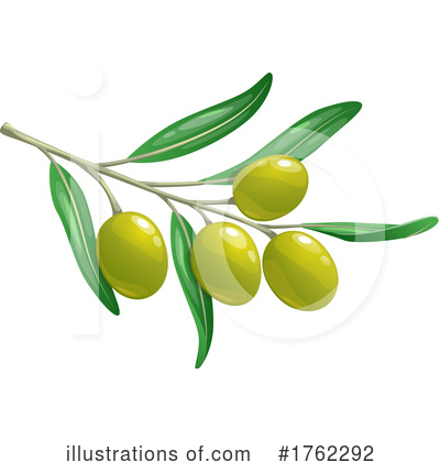 Royalty-Free (RF) Olive Clipart Illustration by Vector Tradition SM - Stock Sample #1762292