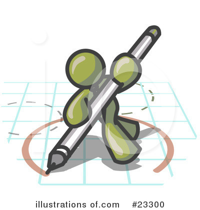 Pen Clipart #23300 by Leo Blanchette