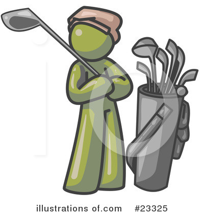 Golf Clipart #23325 by Leo Blanchette