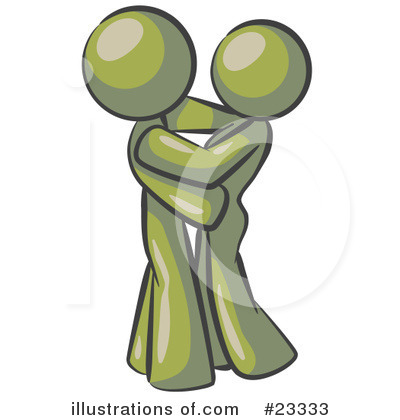 Royalty-Free (RF) Olive Green Collection Clipart Illustration by Leo Blanchette - Stock Sample #23333