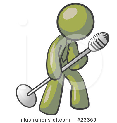 Microphone Clipart #23369 by Leo Blanchette