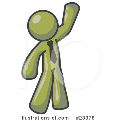 Waving Clipart #23378 by Leo Blanchette