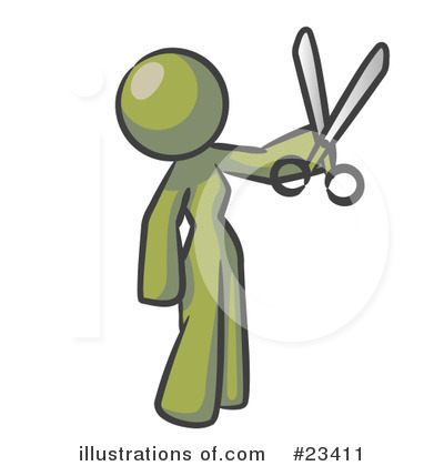 Scissors Clipart #23411 by Leo Blanchette
