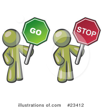 Go Sign Clipart #23412 by Leo Blanchette