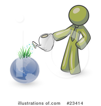 Growing Clipart #23414 by Leo Blanchette
