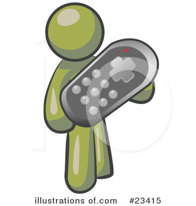 Remote Control Clipart #23415 by Leo Blanchette