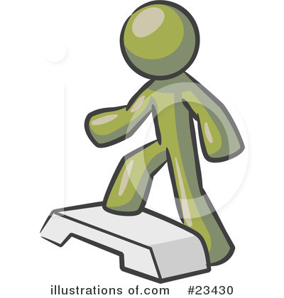 Stepping Up Clipart #23430 by Leo Blanchette