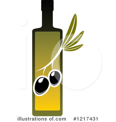 Royalty-Free (RF) Olive Oil Clipart Illustration by Vector Tradition SM - Stock Sample #1217431