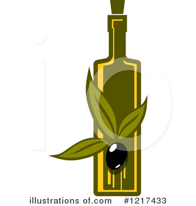 Royalty-Free (RF) Olive Oil Clipart Illustration by Vector Tradition SM - Stock Sample #1217433