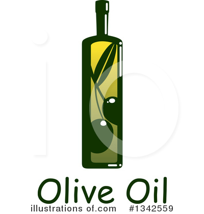 Royalty-Free (RF) Olive Oil Clipart Illustration by Vector Tradition SM - Stock Sample #1342559