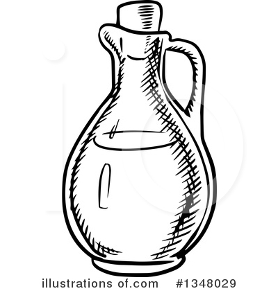 Royalty-Free (RF) Olive Oil Clipart Illustration by Vector Tradition SM - Stock Sample #1348029