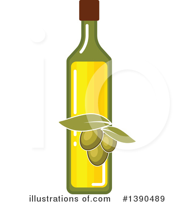 Royalty-Free (RF) Olive Oil Clipart Illustration by Vector Tradition SM - Stock Sample #1390489