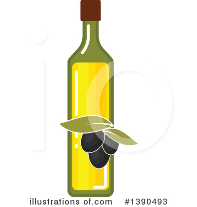 Royalty-Free (RF) Olive Oil Clipart Illustration by Vector Tradition SM - Stock Sample #1390493