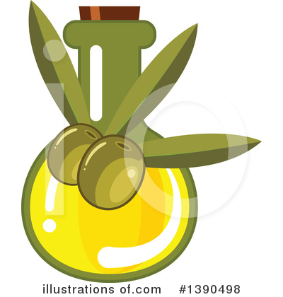 Royalty-Free (RF) Olive Oil Clipart Illustration by Vector Tradition SM - Stock Sample #1390498